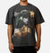 73Studio Marvel Sinister Six Sandman Heavyweight T-Shirt Black Wash