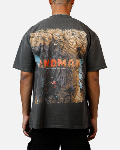 Goat Crew Marvel Sinister Six Sandman Heavyweight T-Shirt Black Wash