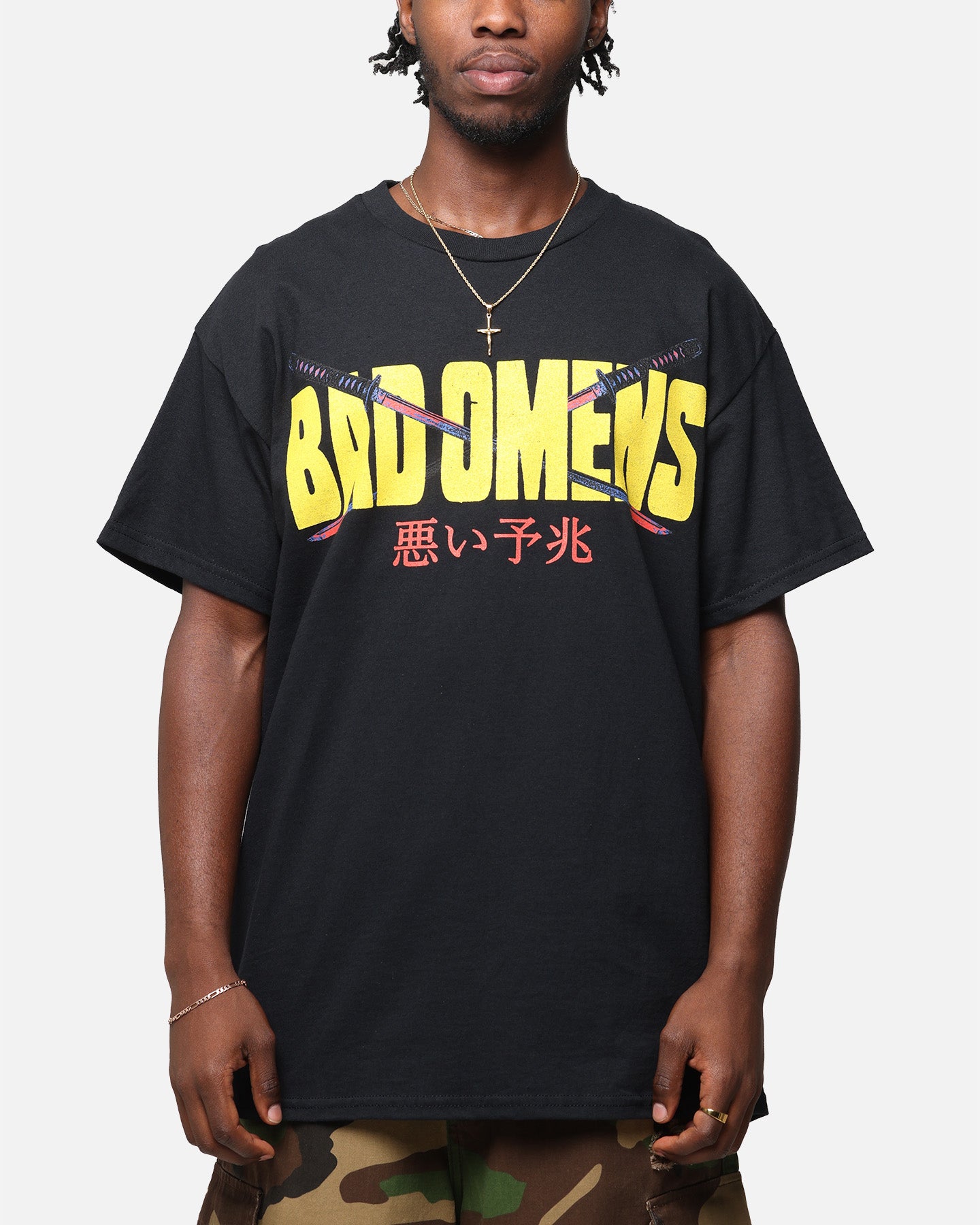 Bad Omens Samurai Girl T-Shirt Black | Culture Kings