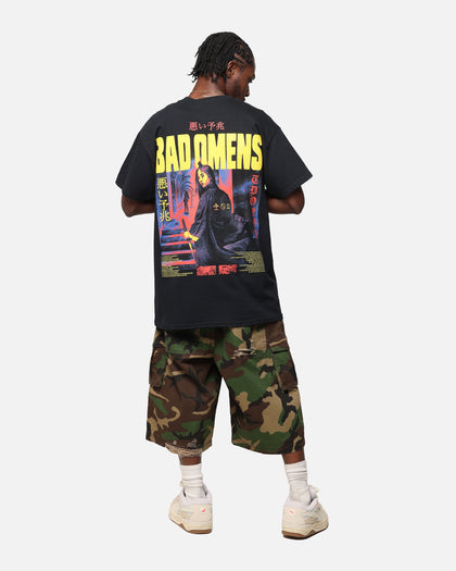 Bad Omens Samurai Girl T-Shirt Black