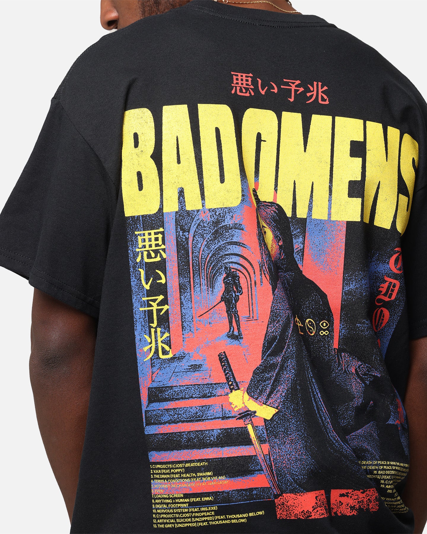 Bad Omens Samurai Girl T-Shirt Black | Culture Kings