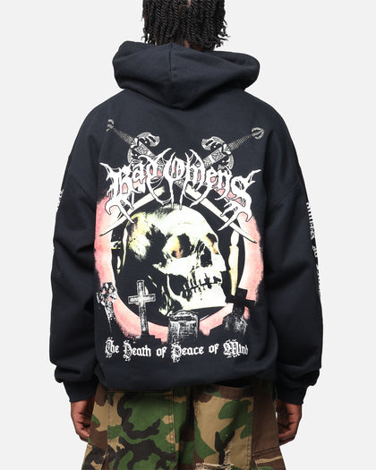 Bad Omens Skull Grave Hoodie Black