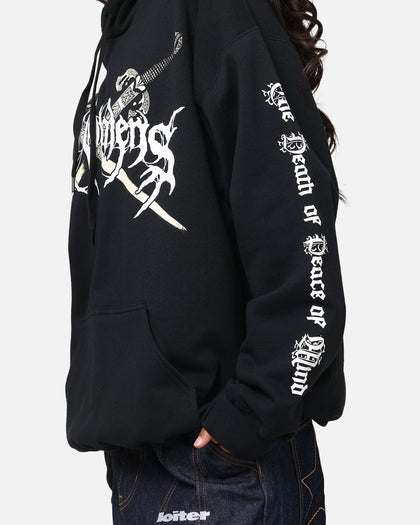 Bad Omens Skull Grave Hoodie Black