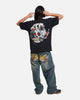 Ed Hardy Catcher T-Shirt Black Acidwash