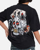 Ed Hardy Catcher T-Shirt Black Acidwash