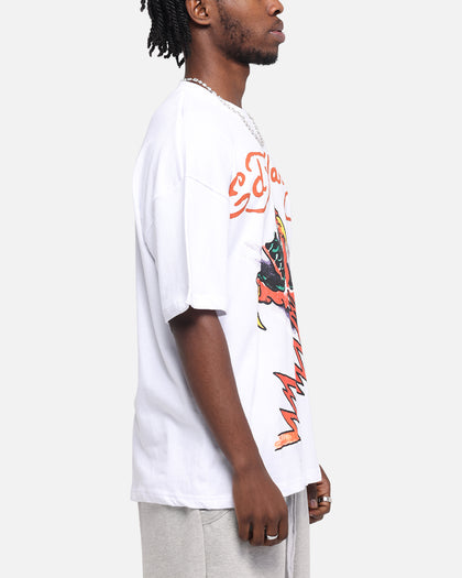 Ed Hardy Lightning T-Shirt White