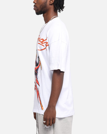 Ed Hardy Lightning T-Shirt White