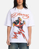 Ed Hardy Lightning T-Shirt White