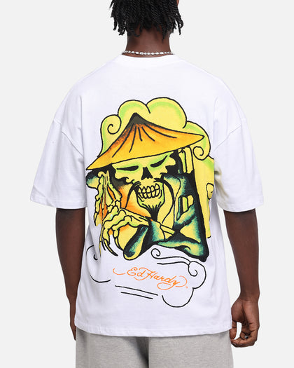 Ed Hardy Skull Sovereign T-Shirt White