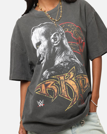Culture Kings X WWE Randy Orton Heavy T-Shirt Black Wash