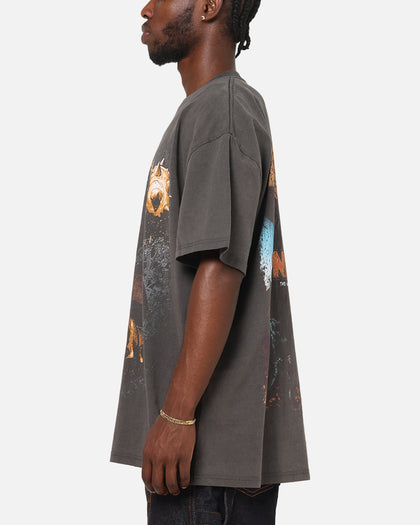 Goat Crew Marvel Villians Sandman Heavy T-Shirt Black Wash