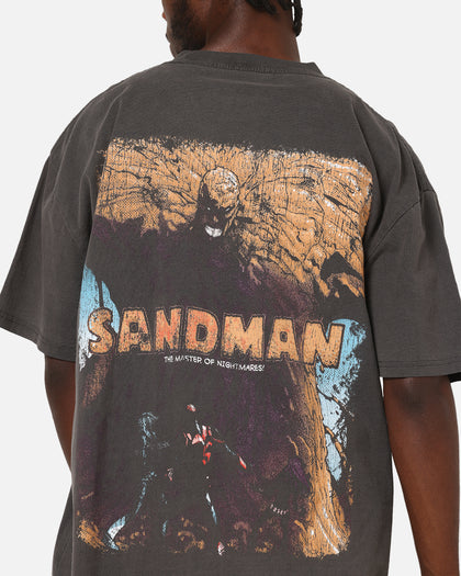 Goat Crew Marvel Villians Sandman Heavy T-Shirt Black Wash
