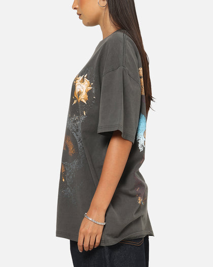 Goat Crew Marvel Villians Sandman Heavy T-Shirt Black Wash