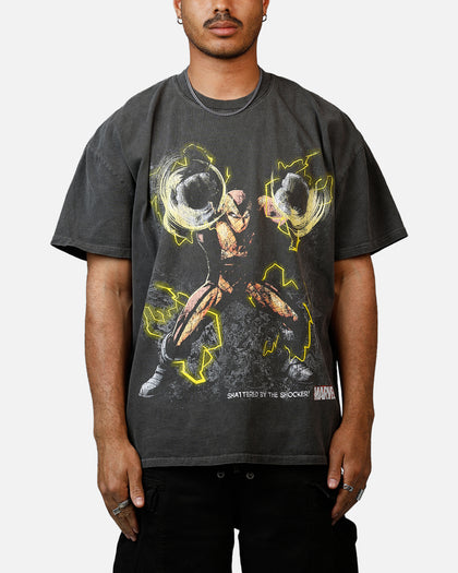 Goat Crew Marvel Villians Shocker Heavy T-Shirt Black Wash