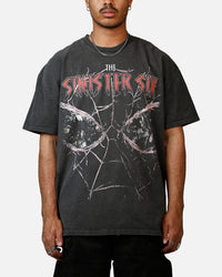 Goat Crew Marvel Villians Through The Eyes Heavy T-Shirt Black Wash