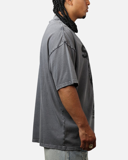 Saint Morta Heavens Mock T-Shirt Washed Charcoal