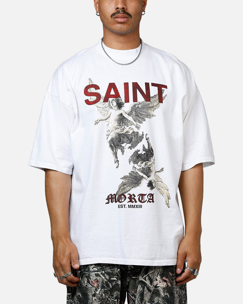 Saint Morta Heavens Mock T-Shirt White