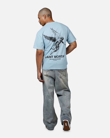 Saint Morta Nothing Is Forever Drop T-Shirt Slate Blue