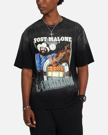 Post Malone F-1 Trillion Horse T-Shirt Black Wash
