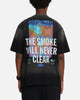 Pop Smoke Never Clear T-Shirt Black Wash