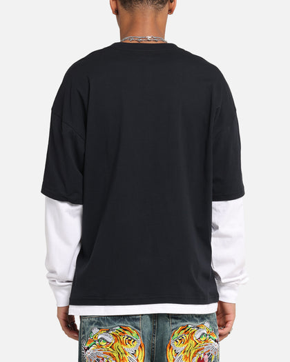 Pantera Pantera Layered Long Sleeve T-Shirt Black Wash