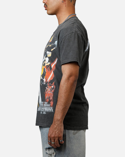 73Studio Star Wars Battlefront 2 Heavyweight T-Shirt Black Wash