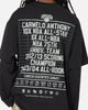 Mitchell & Ness New York Knicks Melo State Of Mind Long Sleeve T-Shirt Faded Black