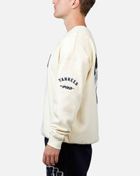 Pro Standard New York Yankees Best Of Crewneck Eggshell