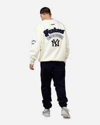 Pro Standard New York Yankees Best Of Crewneck Eggshell