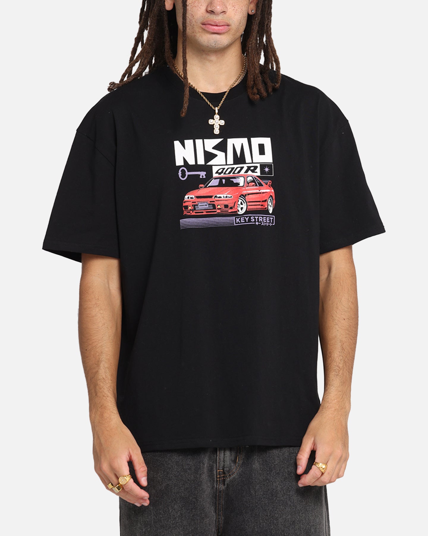Key Street 400 R T-Shirt Black | Culture Kings