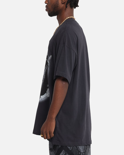 Mitchell & Ness Chicago Bulls 4-Time Champions T-Shirt Overdyed Black