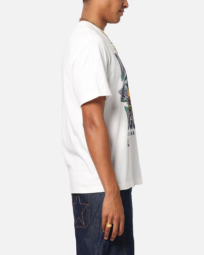 Mitchell & Ness Fremantle Dockers Mascot T-Shirt Vintage White