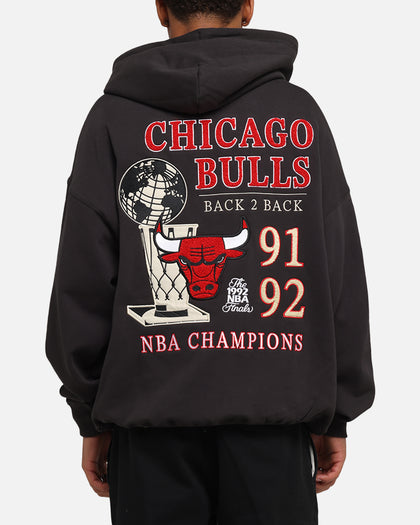 Mitchell Ness Chicago Bulls National Champions Hoodie Faded