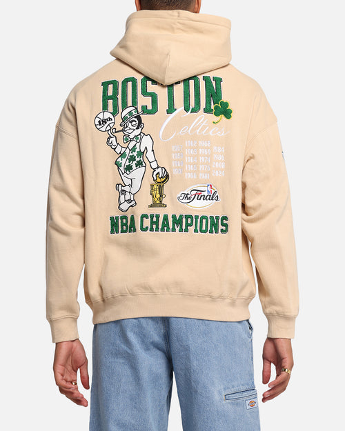 Mitchell & Ness Boston Celtics National Champions Hoodie Pebble