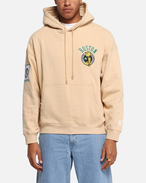 Mitchell & Ness Boston Celtics National Champions Hoodie Pebble