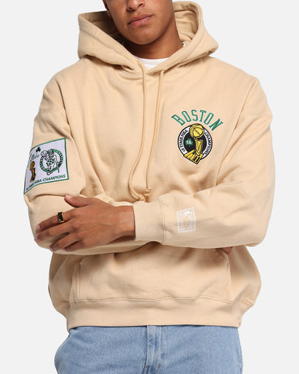 Mitchell & Ness Boston Celtics National Champions Hoodie Pebble