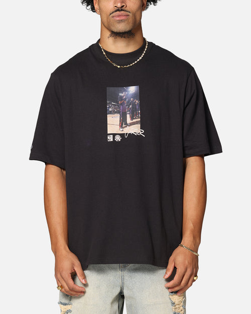 Mitchell & Ness Toronto Raptors Vince Carter Pre & Post Game T-Shirt Faded Black