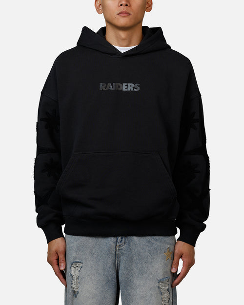Mitchell & Ness Las Vegas Raiders Crossover Hoodie Black