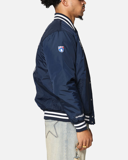 Mitchell & Ness Carlton Blues Team Bomber Jacket Navy