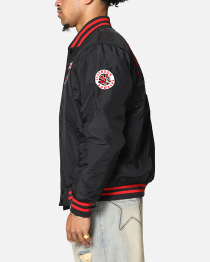 Mitchell & Ness Essendon Bombers Team Bomber Jacket Solid Black