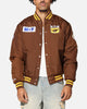 Mitchell & Ness Hawthorn Hawks Team Bomber Jacket Brown