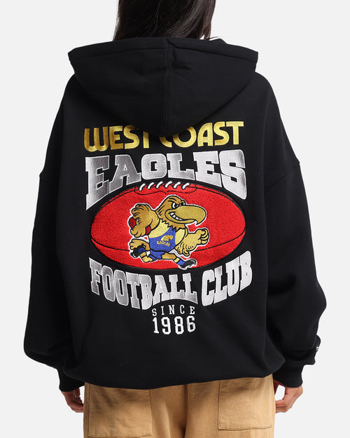 Mitchell & Ness West Coast Eagles Team Hoodie Solid Black