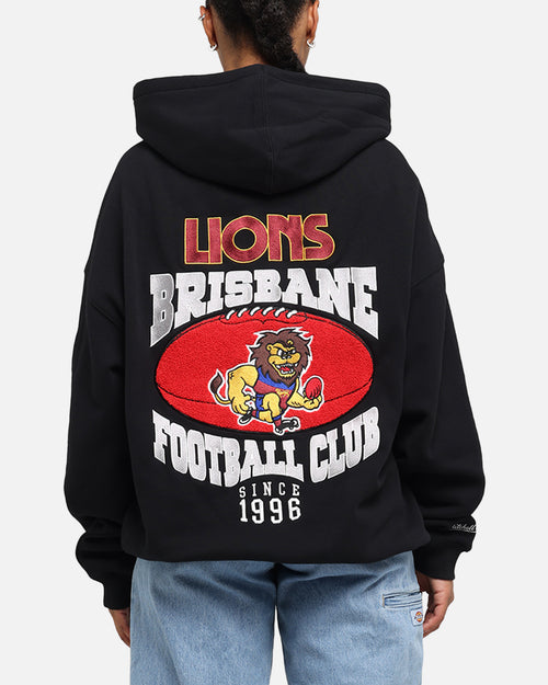 Mitchell & Ness Brisbane Lions Team Hoodie Solid Black
