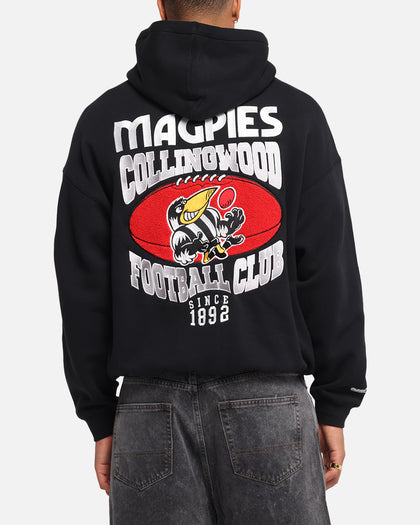 Mitchell & Ness Collingwood Magpies Team Hoodie Solid Black