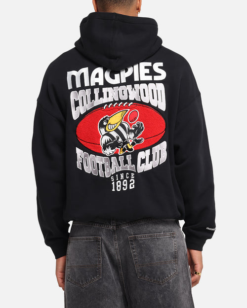 Mitchell & Ness Collingwood Magpies Team Hoodie Solid Black