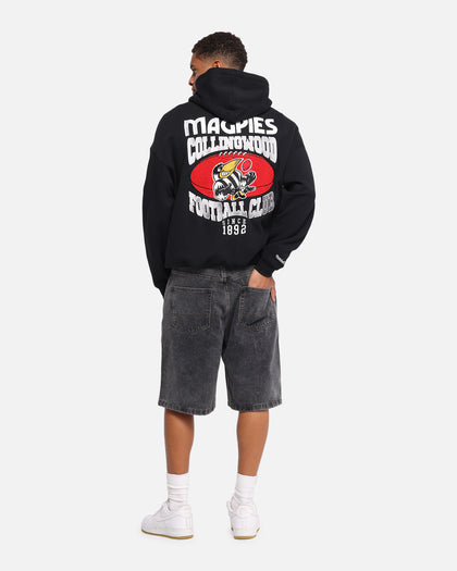 Mitchell & Ness Collingwood Magpies Team Hoodie Solid Black