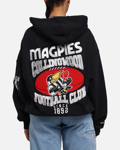 Mitchell & Ness Collingwood Magpies Team Hoodie Solid Black