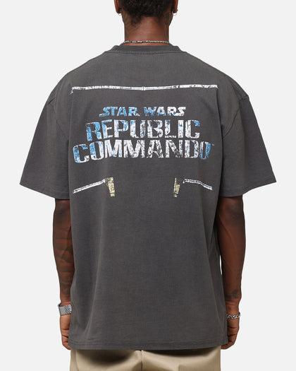 American Thrift Star Wars Battlefront Republic Commando Heavy T-Shirt Black Wash