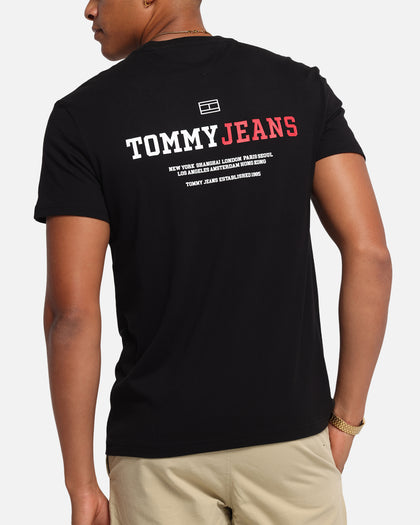 Tommy Jeans Regular DNA Graphic T-Shirt Black