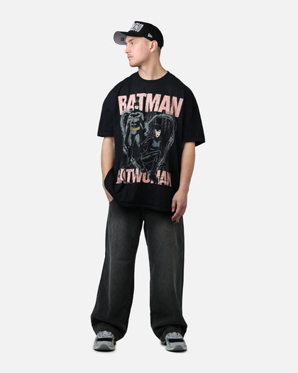 Goat Crew X DC Batman Batman & Catwomen Heavyweight T-Shirt Black